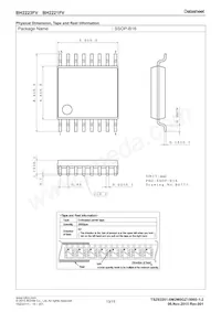 BH2223FV-E2 데이터 시트 페이지 13