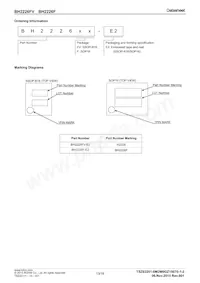 BH2226FV-FE2 Datasheet Page 13