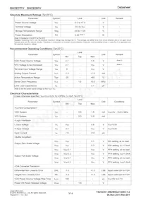 BH2228FV-E2 Datasheet Page 3