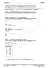 BU21029GUL-E2 Datasheet Page 20