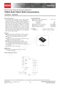 BU2506FV-E2 Datasheet Cover