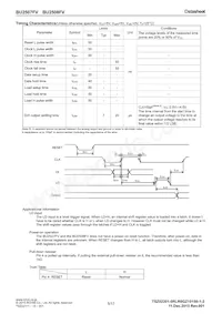 BU2507FV-E2 Datasheet Page 5