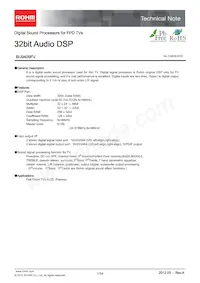 BU9409FV-E2 Datasheet Cover