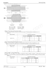 BU9409FV-E2 Datasheet Pagina 19