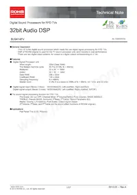 BU9414FV-E2 Datasheet Cover
