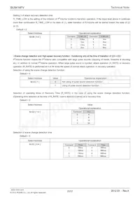 BU9414FV-E2 Datasheet Page 20
