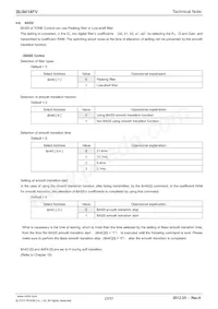 BU9414FV-E2 Datasheet Page 23