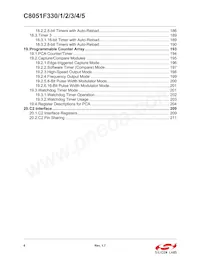 C8051F331-GMR Datasheet Page 6
