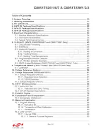 C8051T626-B-GMR Datasheet Pagina 3