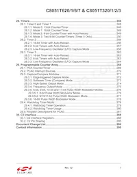 C8051T626-B-GMR Datasheet Page 7