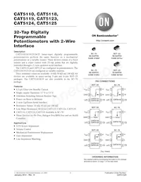 CAT5123TBI-10-T3 Datasheet Cover