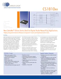 CS181022-CQZR Datasheet Cover