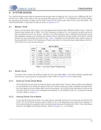 CS4339-KSZ Datasheet Page 13