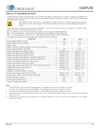 CS47L85-CWZR Datenblatt Seite 15