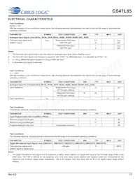 CS47L85-CWZR數據表 頁面 17