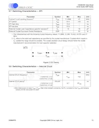 CS49DV8C-CVZR Datasheet Page 13