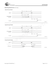 CY7C375I-125AC Datasheet Page 12