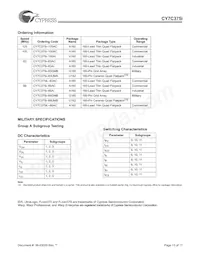CY7C375I-125AC Datasheet Page 13