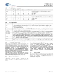 CY7C63001C-SXCT Datasheet Page 3