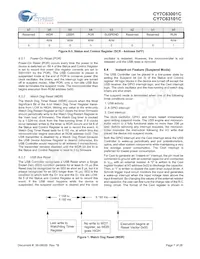 CY7C63001C-SXCT Datasheet Pagina 7