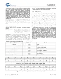 CY7C63001C-SXCT Datasheet Pagina 12