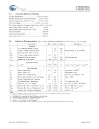 CY7C63001C-SXCT Datasheet Pagina 20
