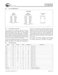 CY7C63101A-QXC Datenblatt Seite 2