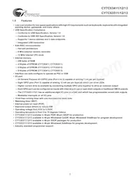 CY7C63513-PVC Datasheet Page 5