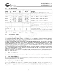 CY7C63513-PVC Datasheet Pagina 8