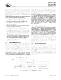 CY7C63723-SXC Datasheet Page 12