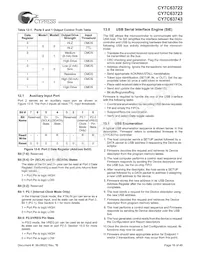 CY7C63723-SXC Datasheet Pagina 16