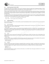 CY7C64113-PVC Datasheet Pagina 16