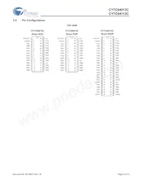 CY7C64113C-PVXC Datasheet Page 9