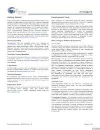CY7C64215-56LFXCT Datasheet Page 5