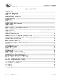 CY7C64613-80NC Datasheet Page 2