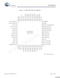CY7C64713-56LFXC Datasheet Page 16