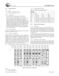 CY7C64714-56LFXC數據表 頁面 8