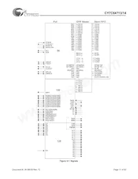 CY7C64714-56LFXC數據表 頁面 11