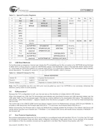 CY7C68013-100AC Datasheet Pagina 9