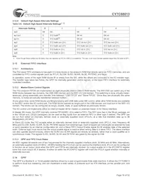 CY7C68013-100AC Datasheet Pagina 16