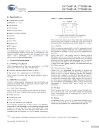 CY7C68015A-56LFXC Datenblatt Seite 3