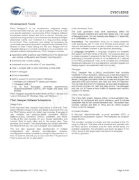 CY8CLED02-8SXIT Datenblatt Seite 6
