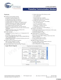 CY8CLED16P01-48LTXIT Datenblatt Cover