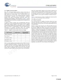 CY8CLED16P01-48LTXIT Datenblatt Seite 9