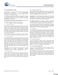 CY8CLED16P01-48LTXIT Datasheet Page 14