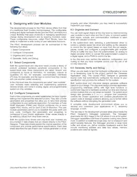 CY8CLED16P01-48LTXIT Datasheet Page 15