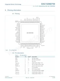 DAC1208D750HN-C1 Datasheet Page 4