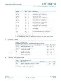 DAC1208D750HN-C1 Datasheet Page 6