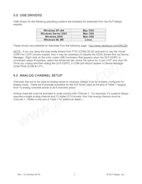 DLP-232PC Datasheet Pagina 3