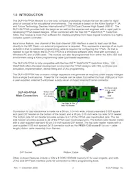 DLP-HS-FPGA Datasheet Page 2